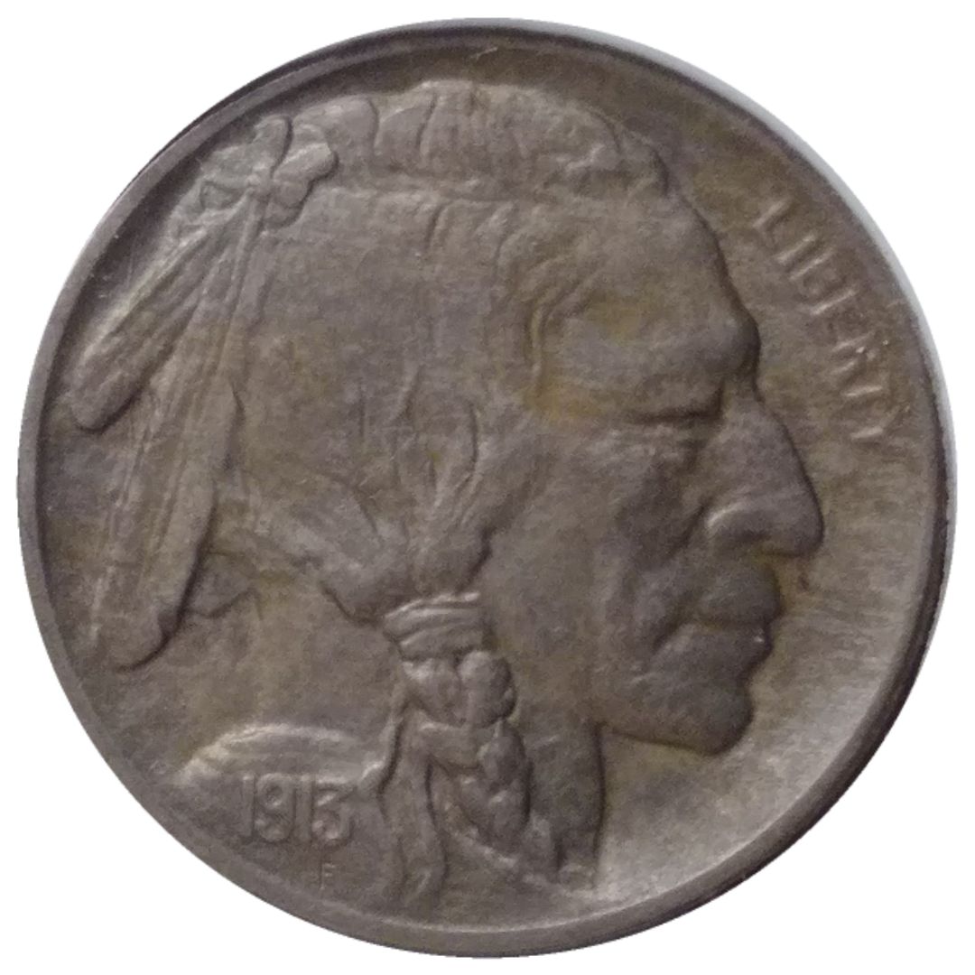 1913-D-T1-Buffalo-Nickel-#2